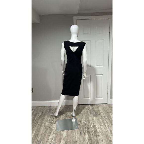 CHIARA BONI La Petite Robe Black Sumaj Embellished     Sheath Dress Size 6 NWT - Picture 8 of 11